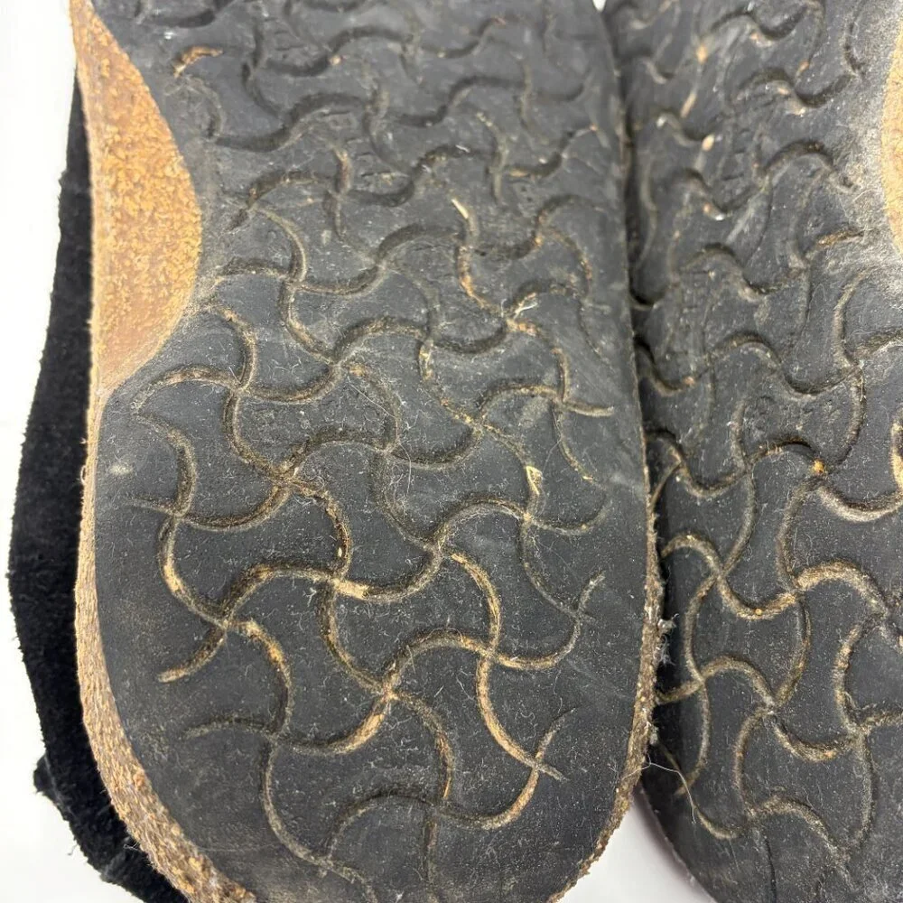 Birkenstock Milton Chukka boots black suede 45 men's lace up